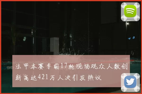 法甲本赛季前17轮现场观众人数创新高达421万人次引发热议