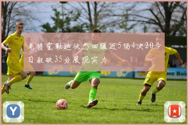 老将霍勒迪状态回暖近5场4次20今日狂砍35分展现实力